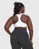 Effortless Seamless Racer Back Sports Bra | White sold by Oner Active