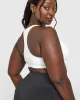Effortless Seamless Racer Back Sports Bra | White sold by Oner Active