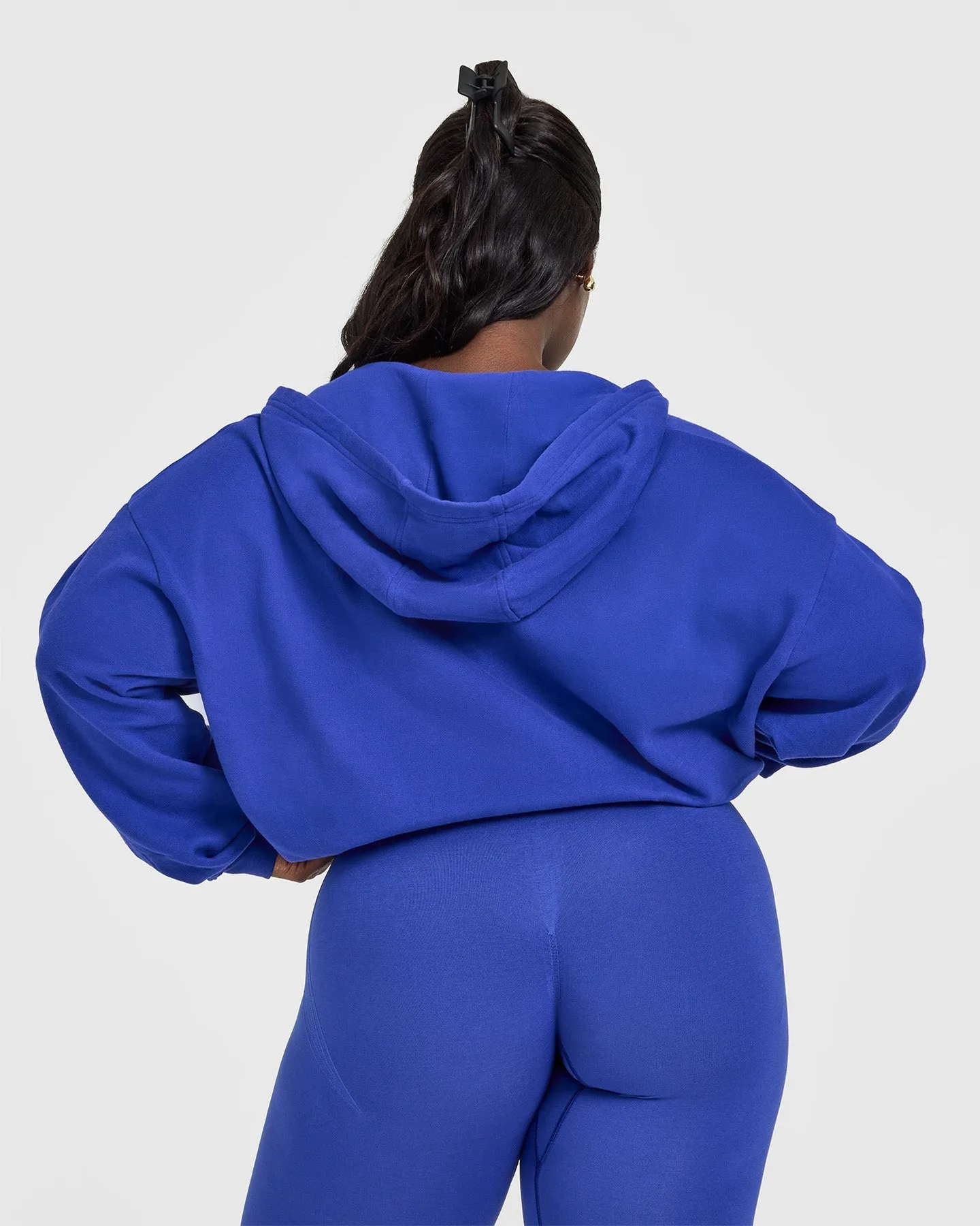 Mid Weight Zip Through Hoodie | Space Blue sold by Oner Active product image thumbnail 2