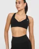 Effortless Seamless Racer Back Sports Bra | Black sold by Oner Active