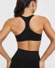 Effortless Seamless Racer Back Sports Bra | Black sold by Oner Active
