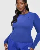 Cotton Icon Long Sleeve Top | Space Blue sold by Oner Active
