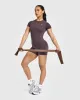Go To Seamless Fitted Top | Umber Brown sold by Oner Active