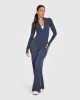 SoftMotion™ Straight Leg Bottoms | True Blue sold by Oner Active