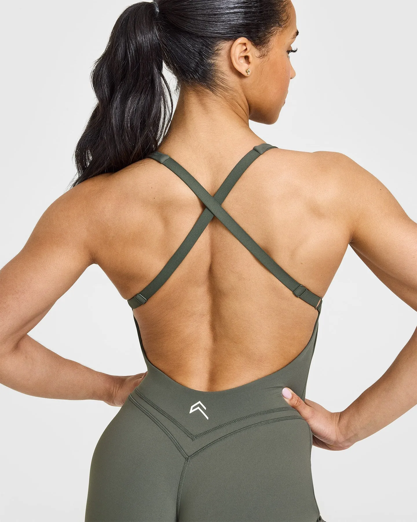 Unified Scoop Back All In One 6" | Dark Khaki sold by Oner Active product image thumbnail 4