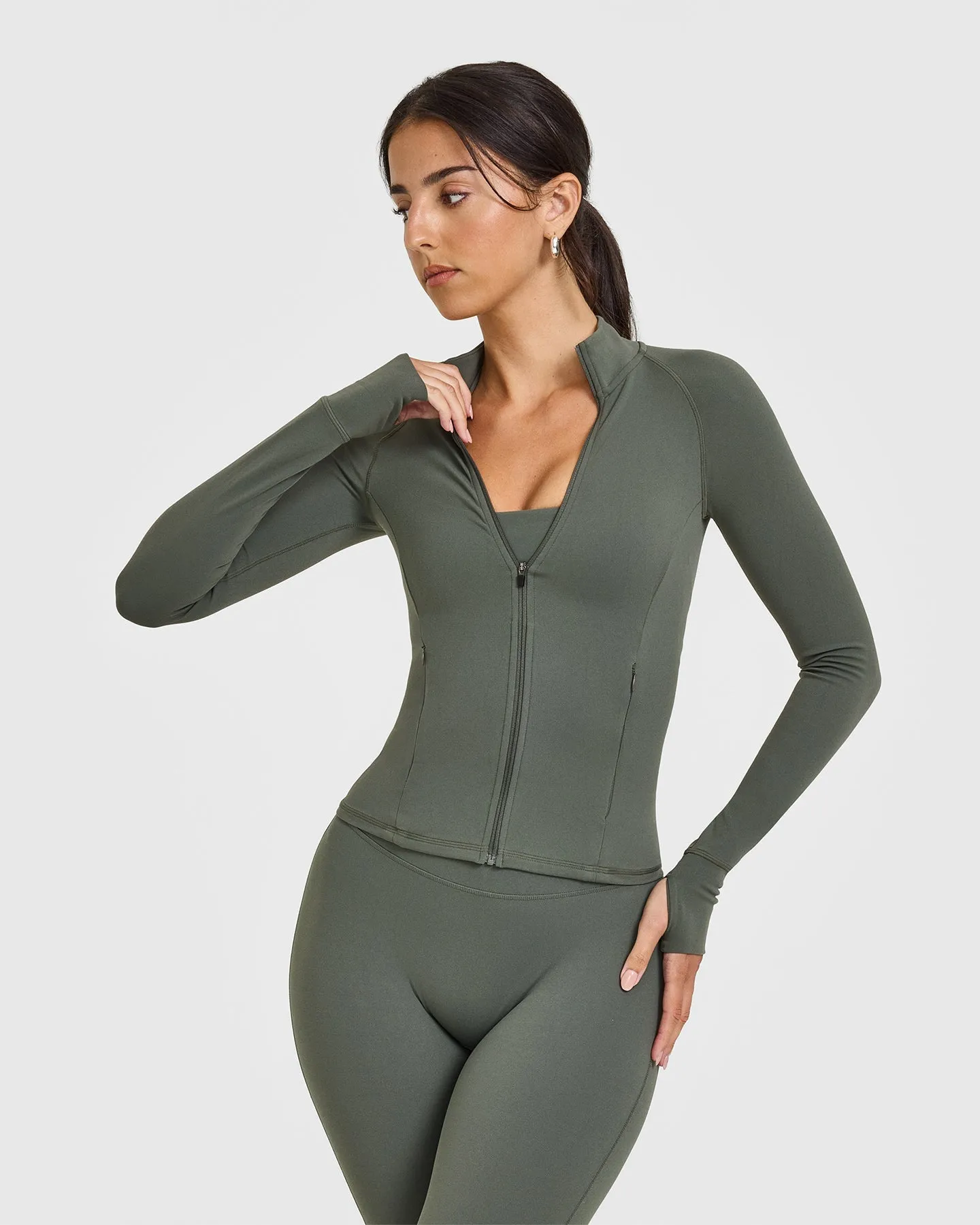 SoftMotion™ Jacket | Dark Khaki sold by Oner Active