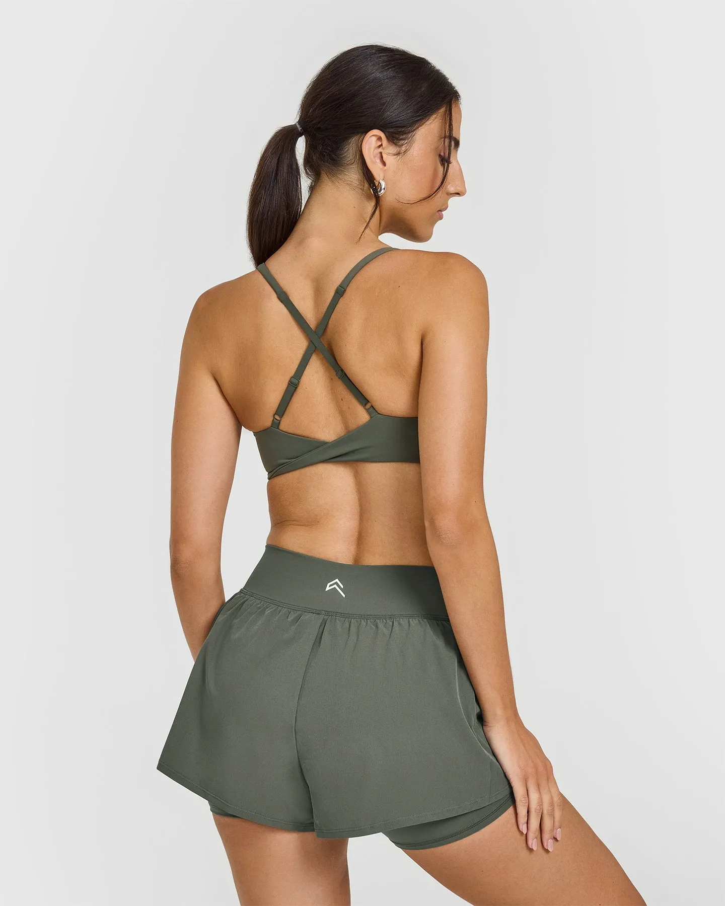 Unified Micro Bralette | Dark Khaki sold by Oner Active product image thumbnail 2