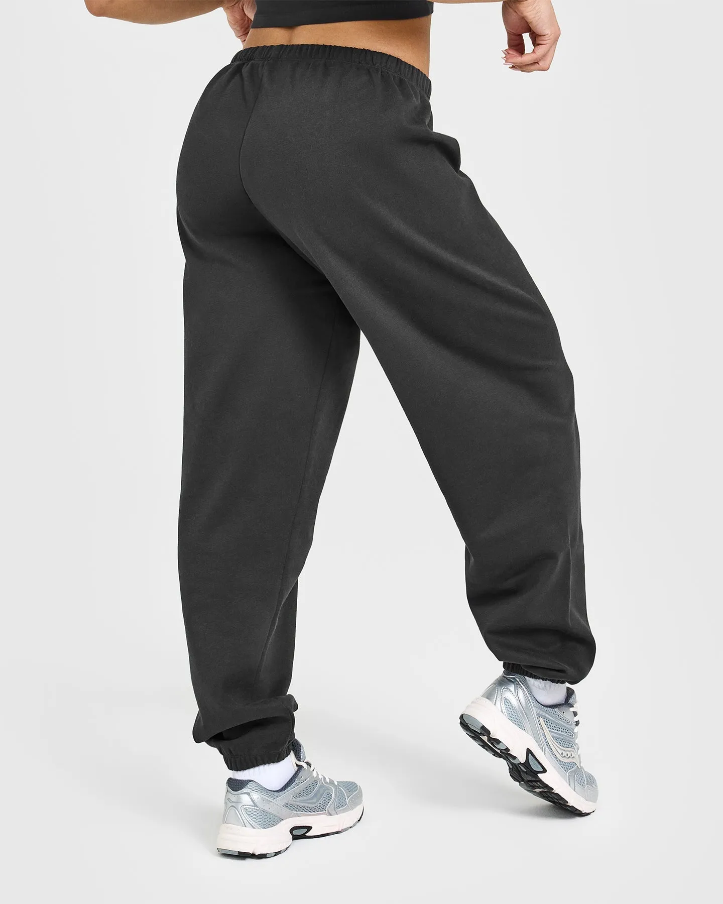 Lightweight Joggers With Athletic Graphic | Soft Black sold by Oner Active product image thumbnail 2