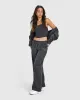 Lightweight Straight Leg Joggers with Graphic | Coal sold by Oner Active
