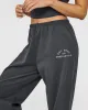 Lightweight Straight Leg Joggers with Graphic | Coal sold by Oner Active