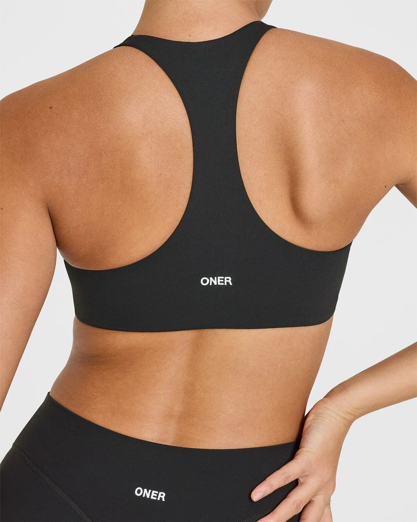 SoftMotion™ Sports Bra | Soft Black sold by Oner Active product image thumbnail 5