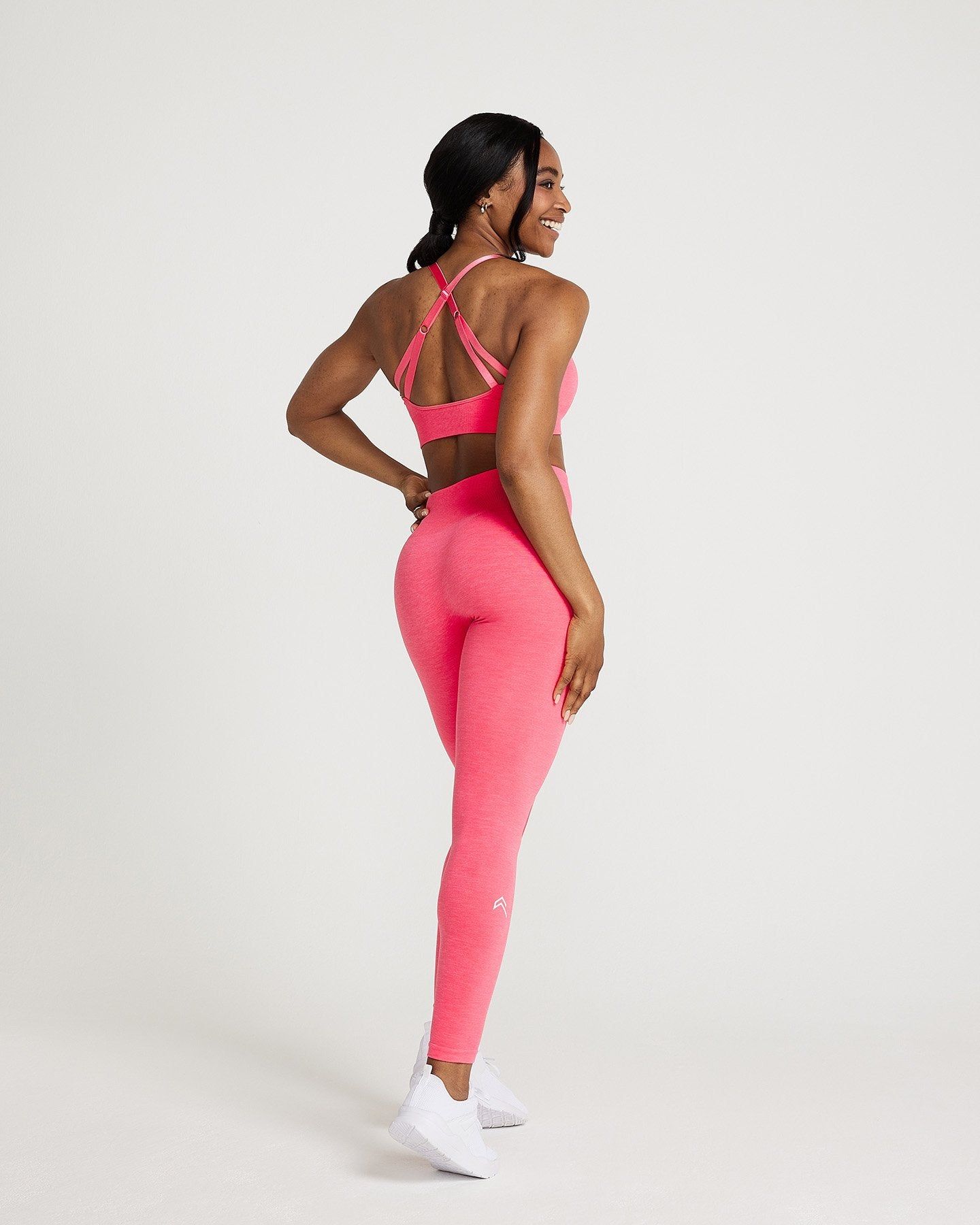 Classic Seamless Sports Bra | Guava Marl sold by Oner Active product image thumbnail 2