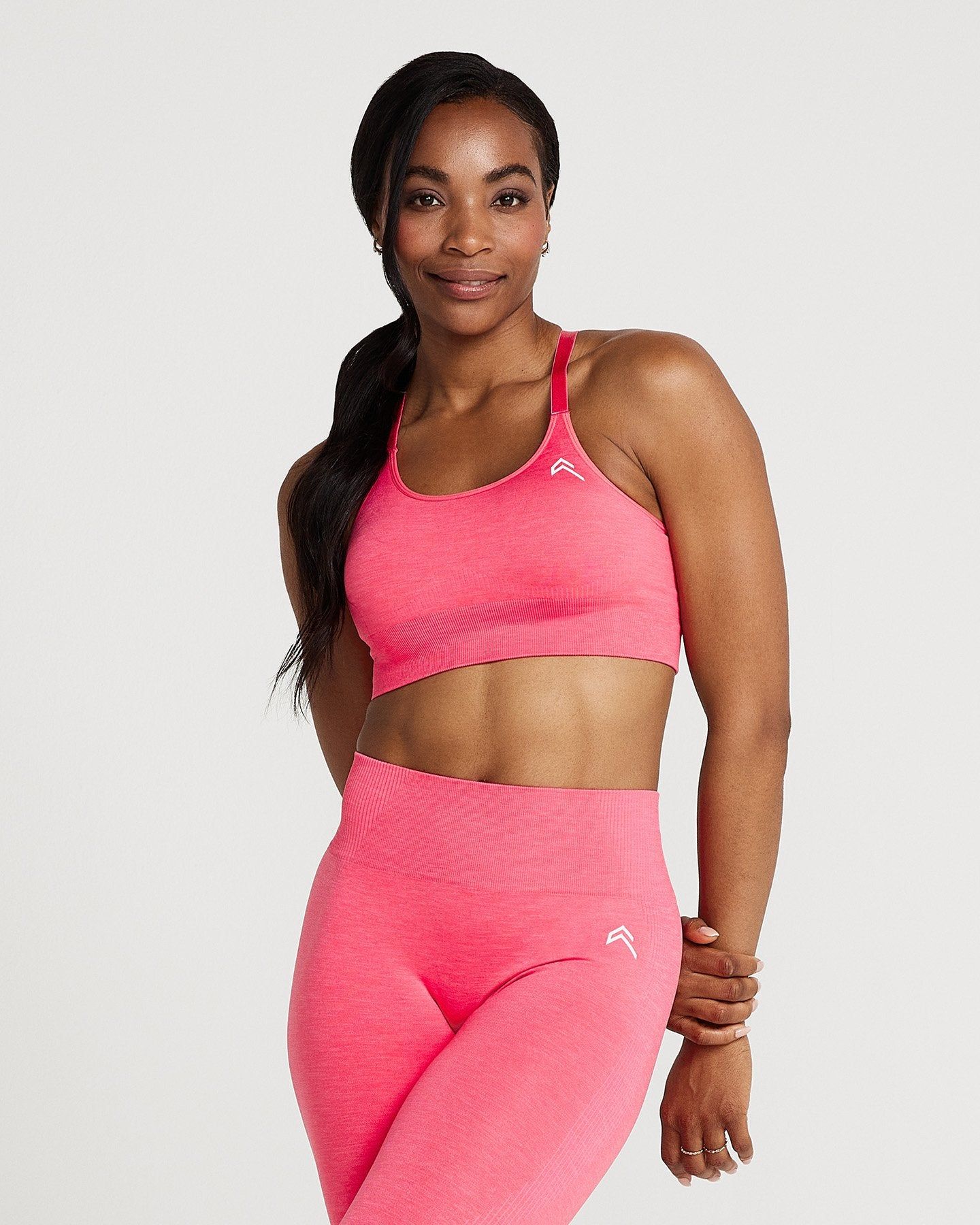 Classic Seamless Sports Bra | Guava Marl sold by Oner Active