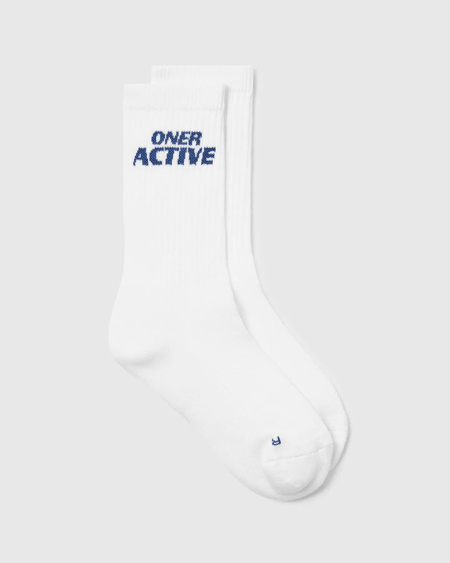 Oner Active Crew Socks 1 Pack | Shadow Blue/White sold by Oner Active