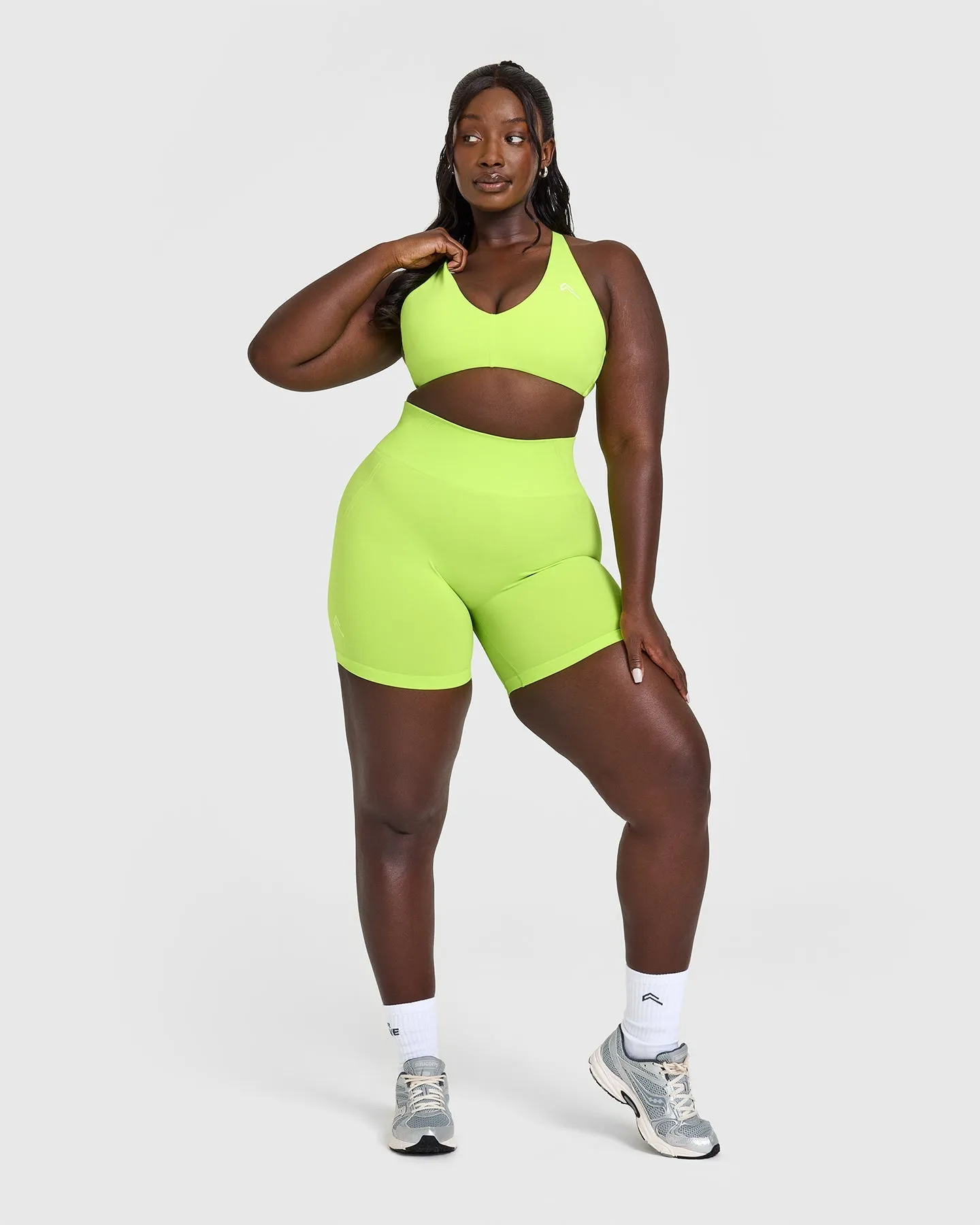 Unified Micro Bralette | Citrus Green sold by Oner Active product image thumbnail 3