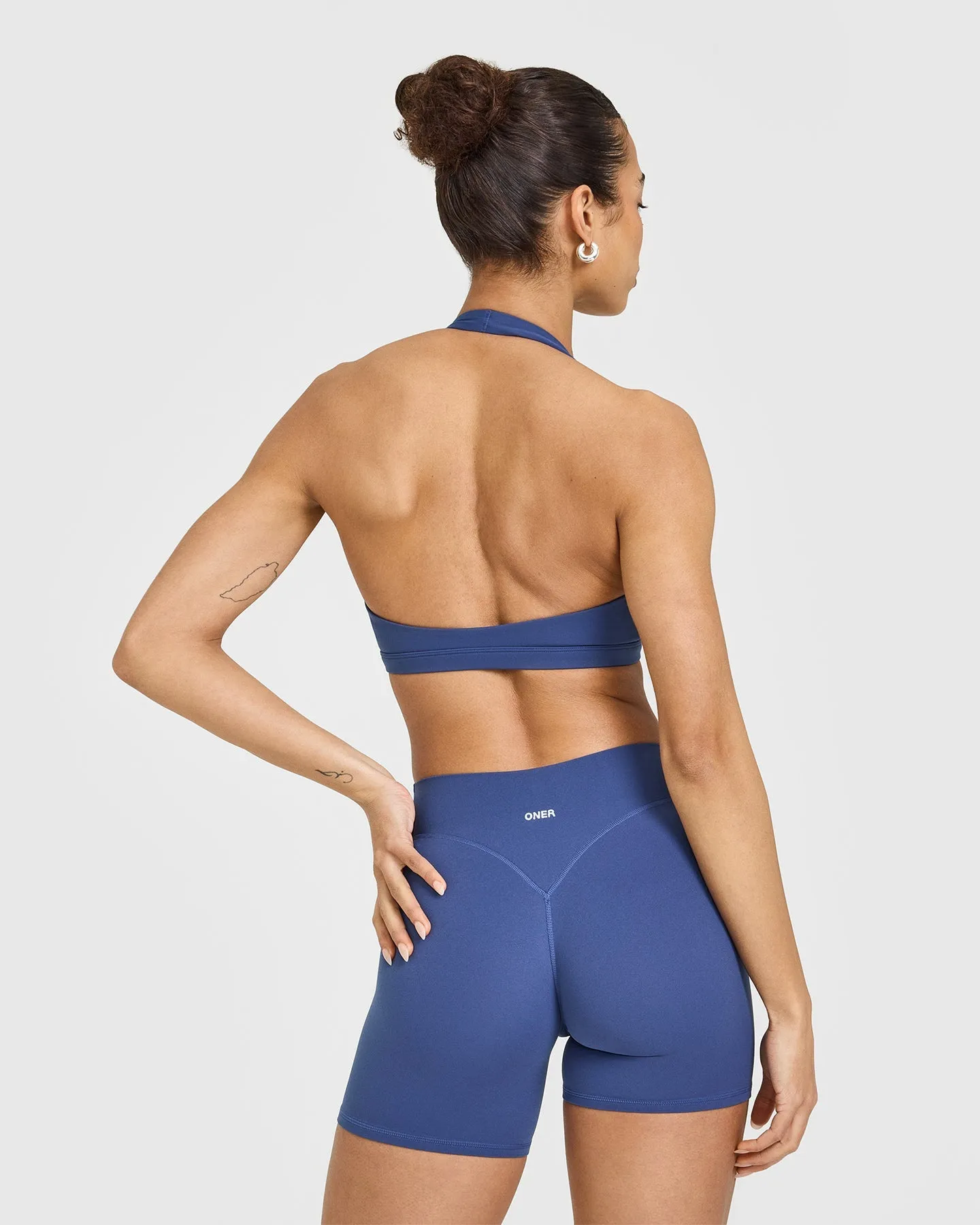 EasyLift™ Halter Bralette | Shadow Blue sold by Oner Active product image thumbnail 2
