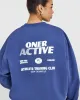 Lightweight Graphic Sweatshirt | Shadow Blue sold by Oner Active