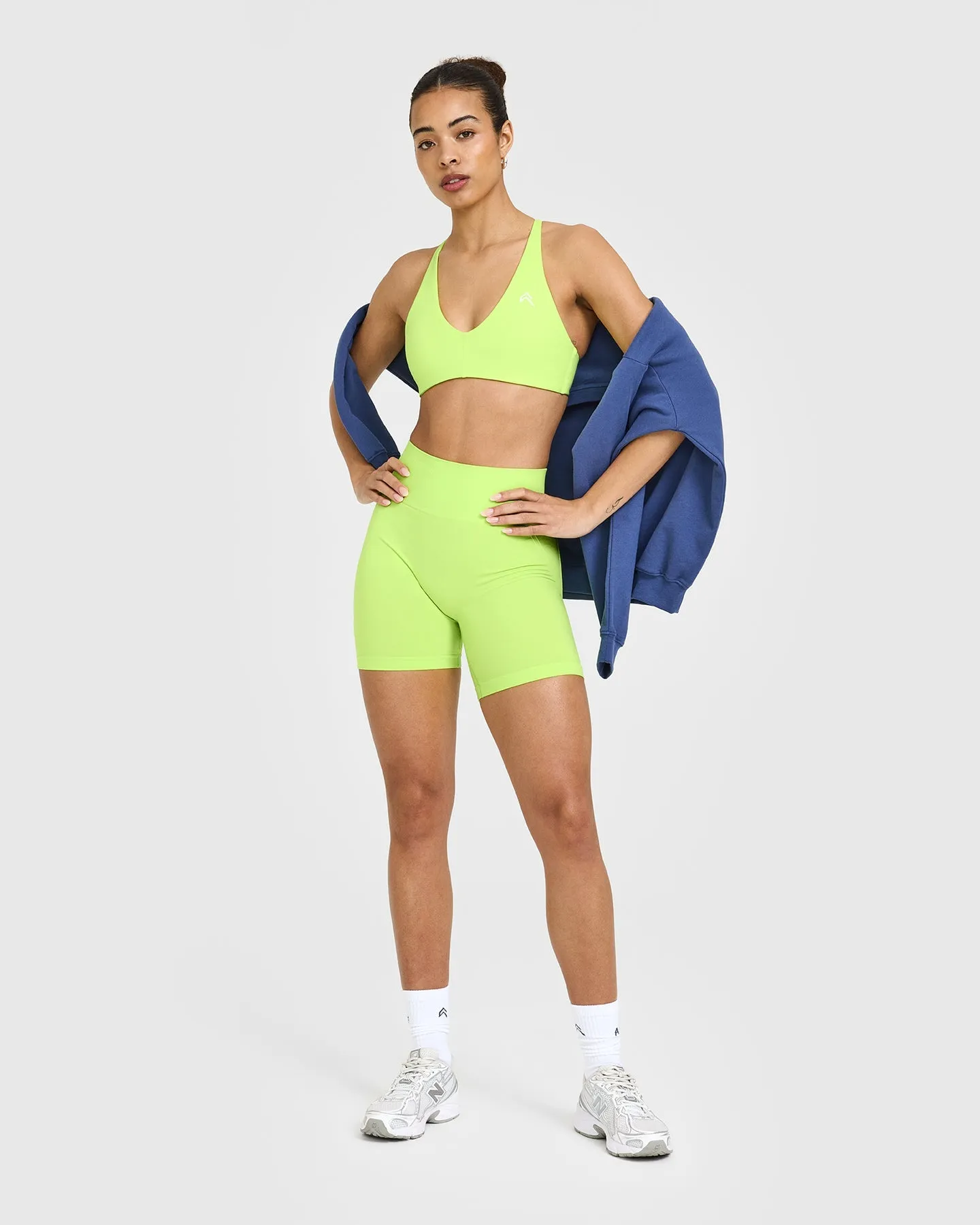Effortless Seamless Shorts | Citrus Green sold by Oner Active product image thumbnail 3