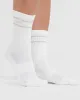 Varsity Crew Socks 3 Pack | Off White/Blue/White sold by Oner Active