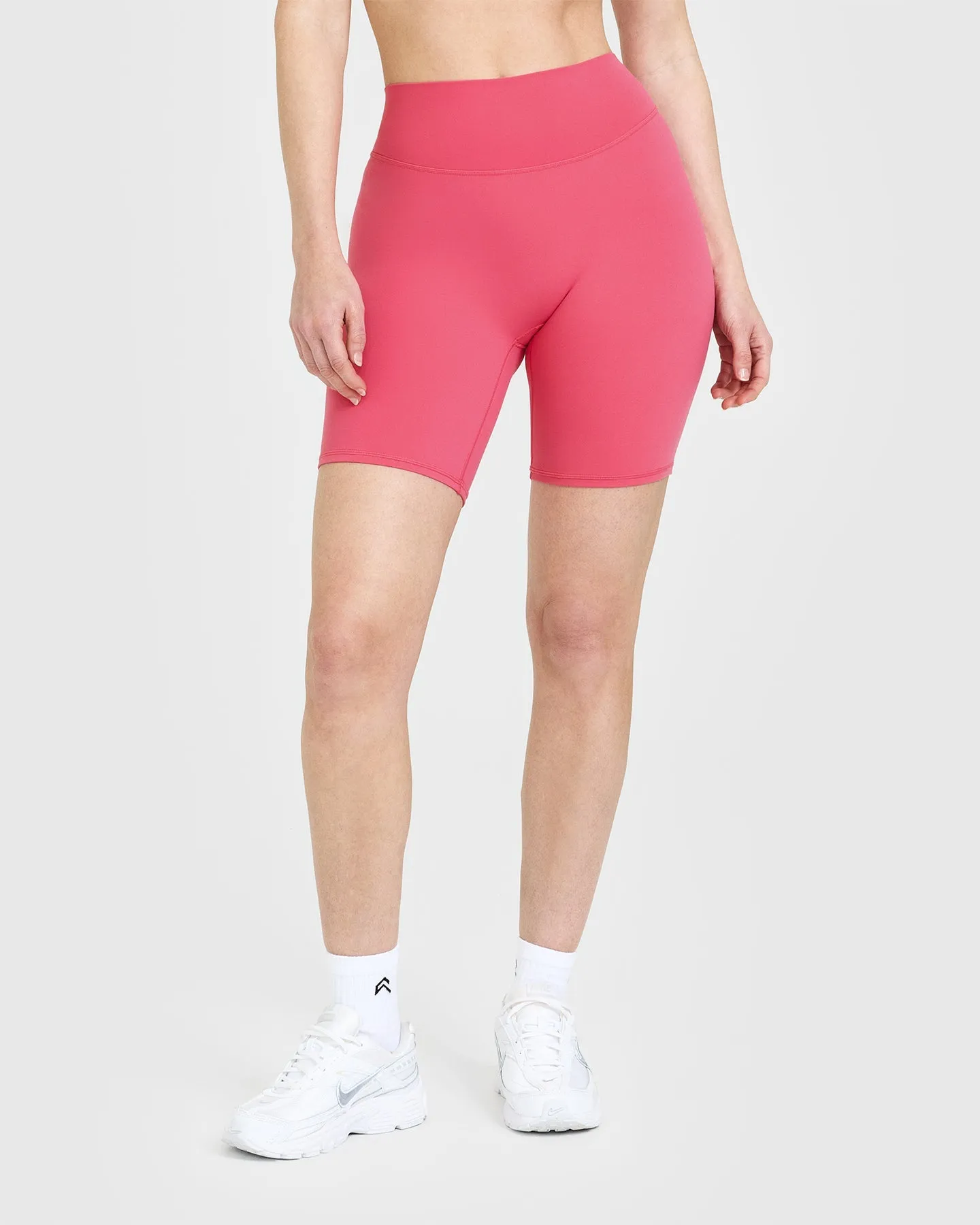 SoftMotion™ Cycling Shorts 8" | Dark Velvet Pink sold by Oner Active