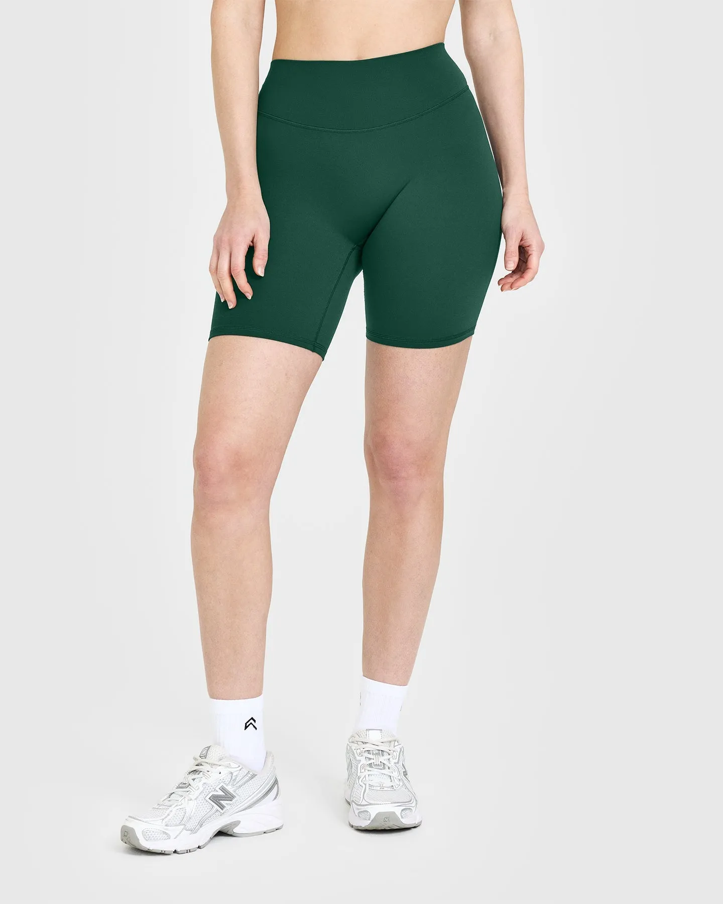SoftMotion™ Cycling Shorts 8" | Dark Racing Green sold by Oner Active