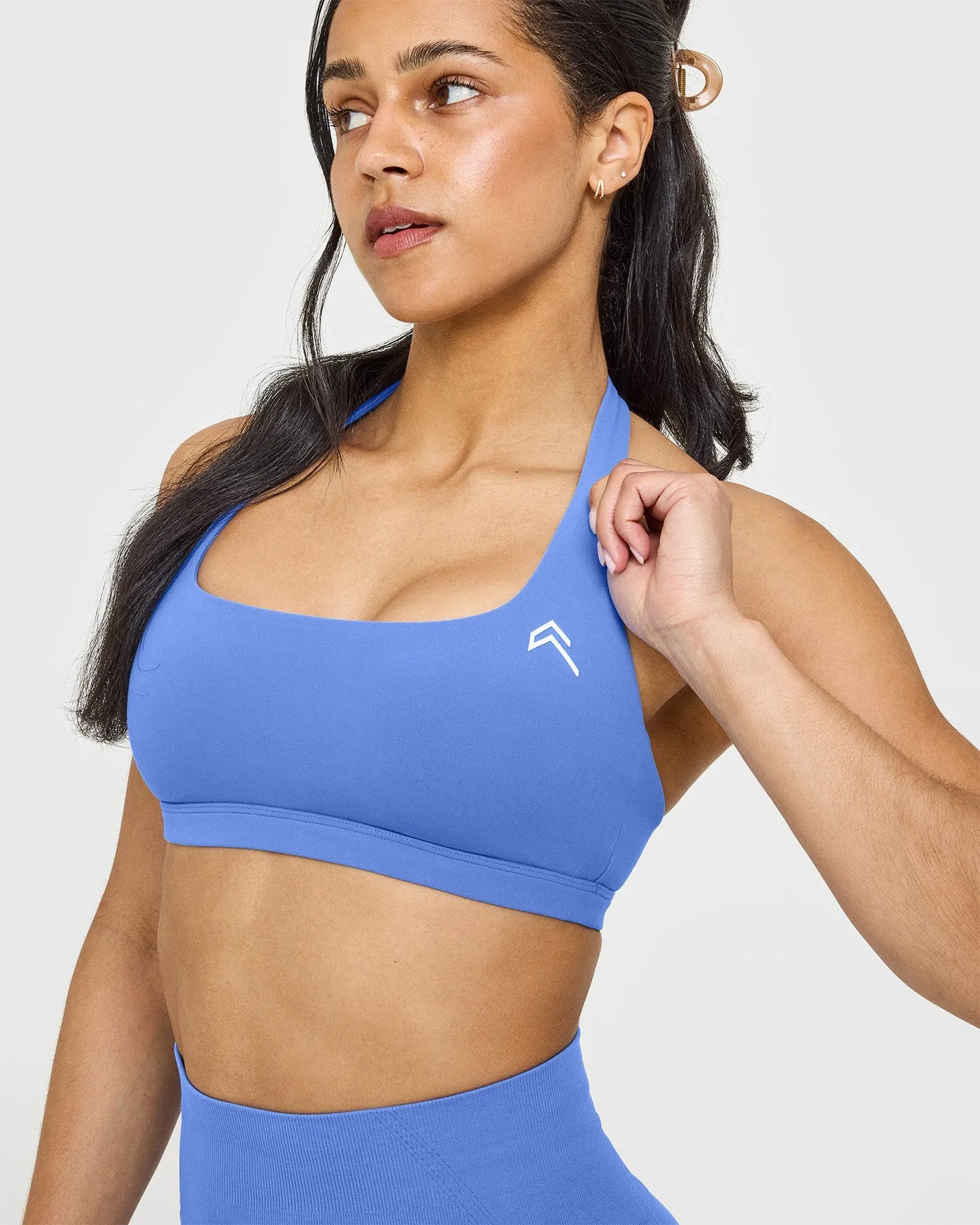 EasyLift™ Halter Bralette | Glaucous Blue sold by Oner Active product image thumbnail 3