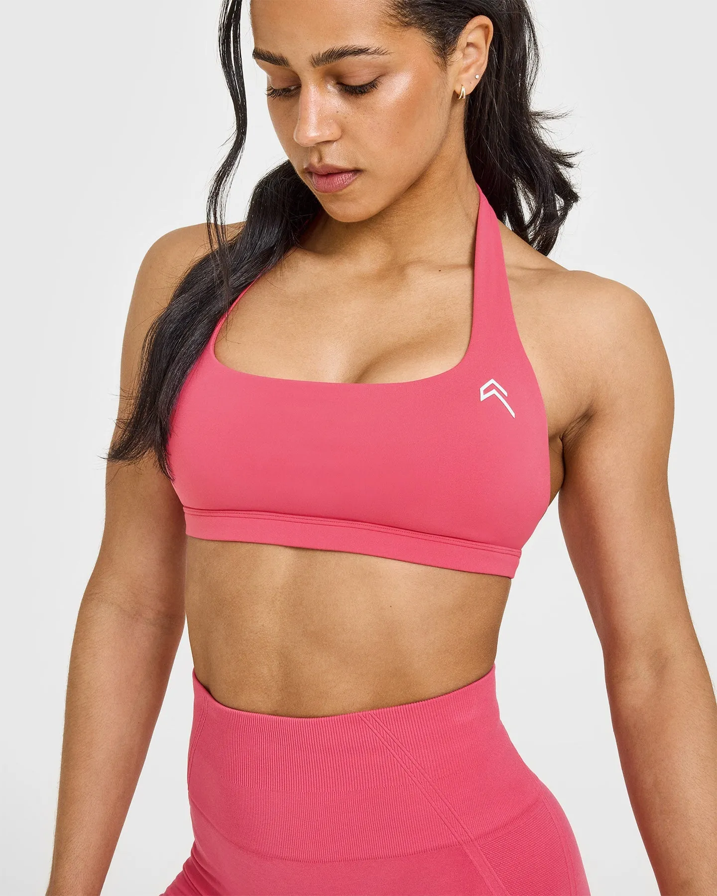 EasyLift™ Halter Bralette | Velvet Pink sold by Oner Active product image thumbnail 3
