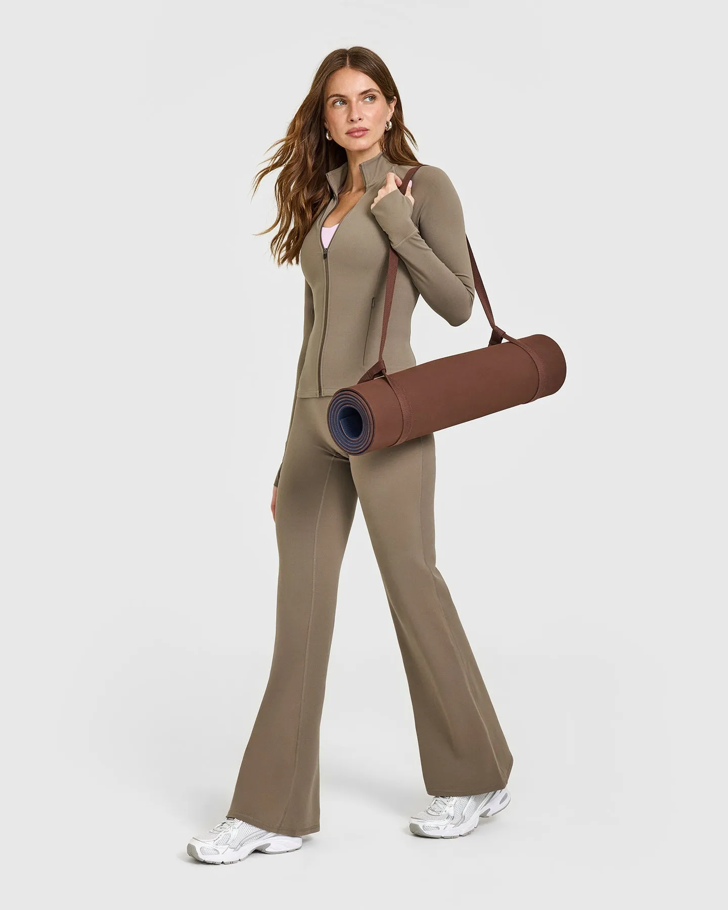 SoftMotion™ Jacket | Moss Brown sold by Oner Active product image thumbnail 3