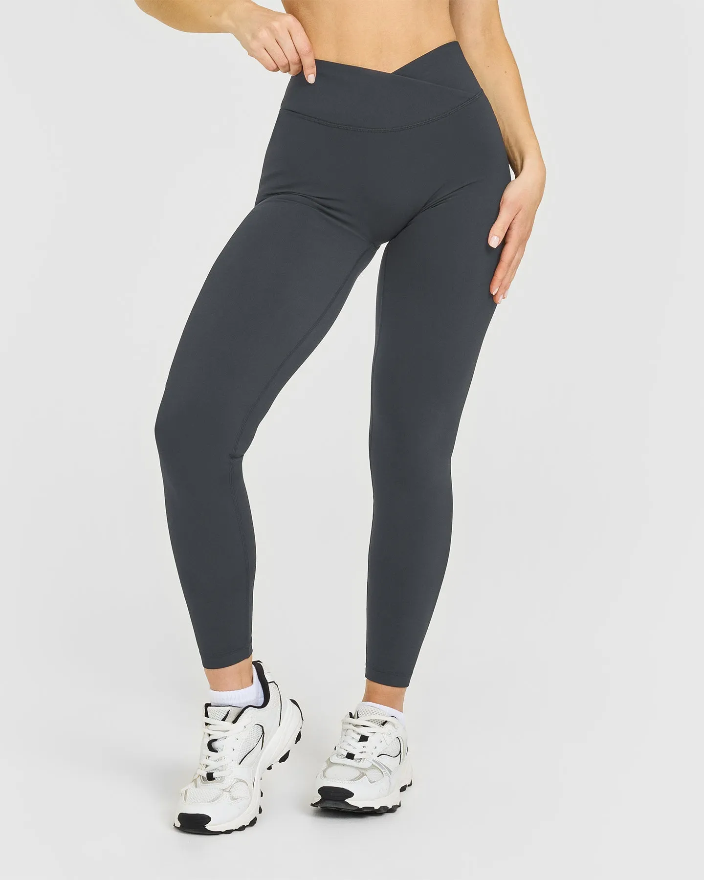 Unified Wrap Leggings | Coal sold by Oner Active