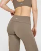 SoftMotion™ Fold Over Straight Leg Bottoms | Moss Brown sold by Oner Active