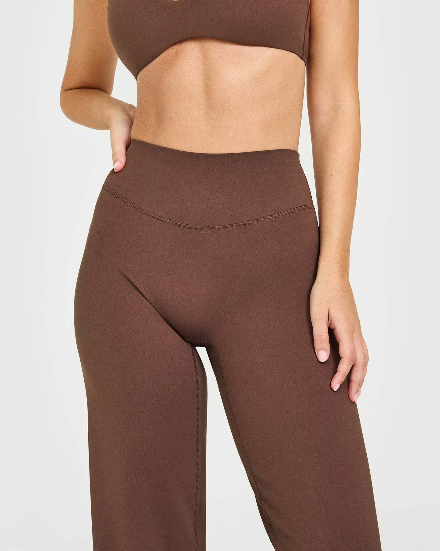 SoftMotion™ Straight Leg Bottoms | Espresso Brown sold by Oner Active product image thumbnail 5