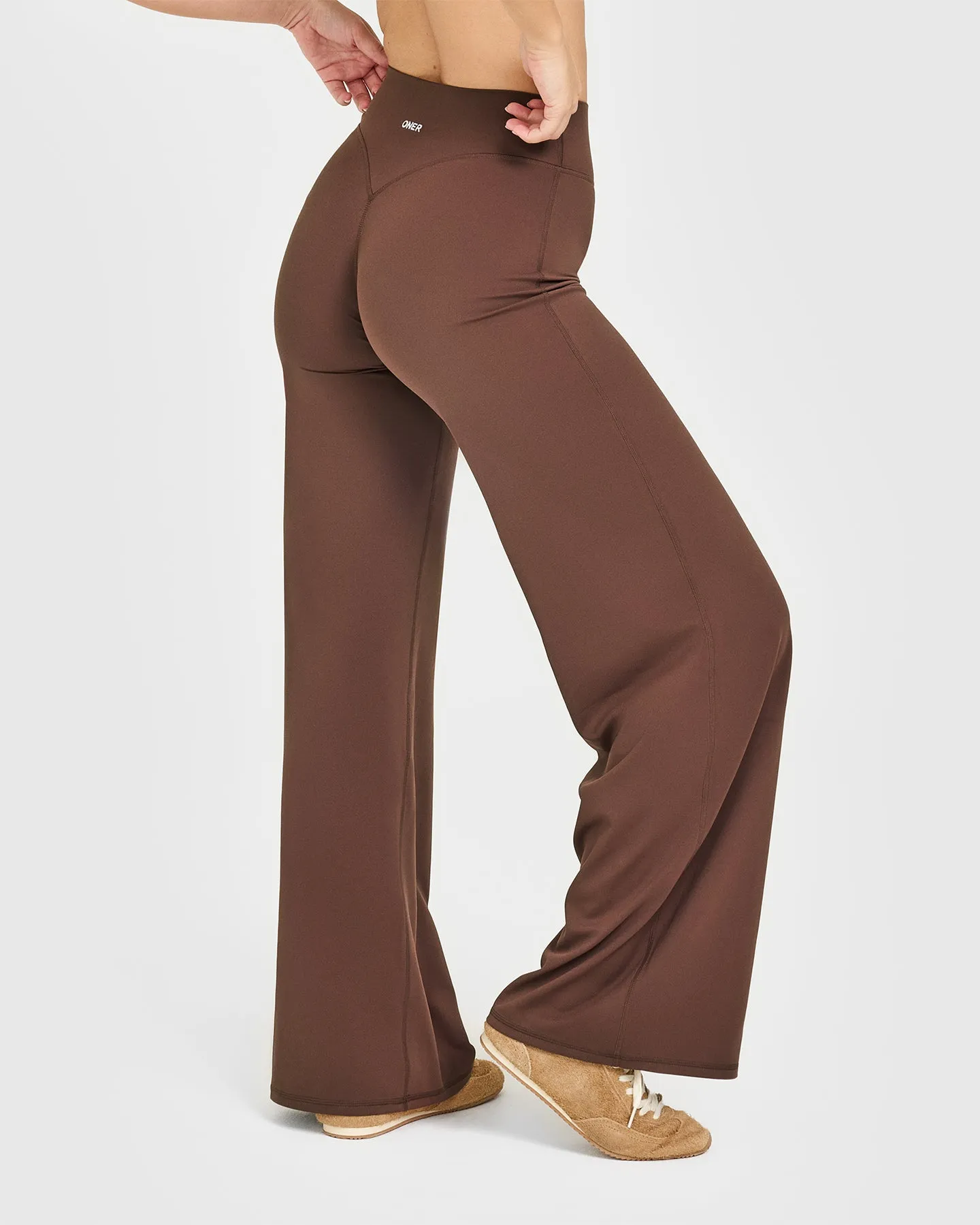 SoftMotion™ Straight Leg Bottoms | Espresso Brown sold by Oner Active product image thumbnail 4