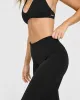 SoftMotion™ Fold Over Straight Leg Bottoms | Black sold by Oner Active