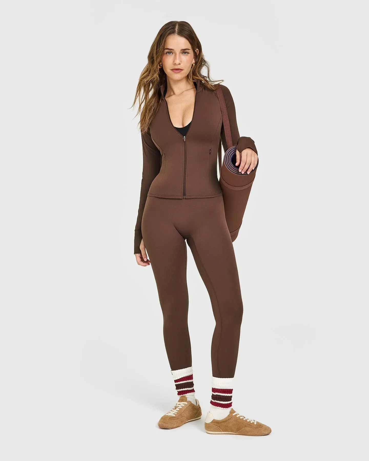 SoftMotion™ Jacket | Espresso Brown sold by Oner Active product image thumbnail 3