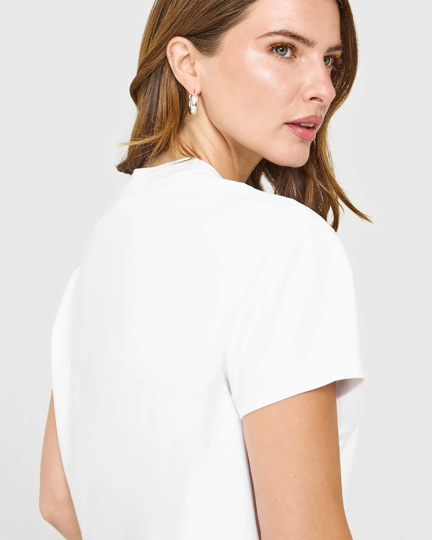 Cotton Relaxed T-Shirt | White sold by Oner Active product image thumbnail 4