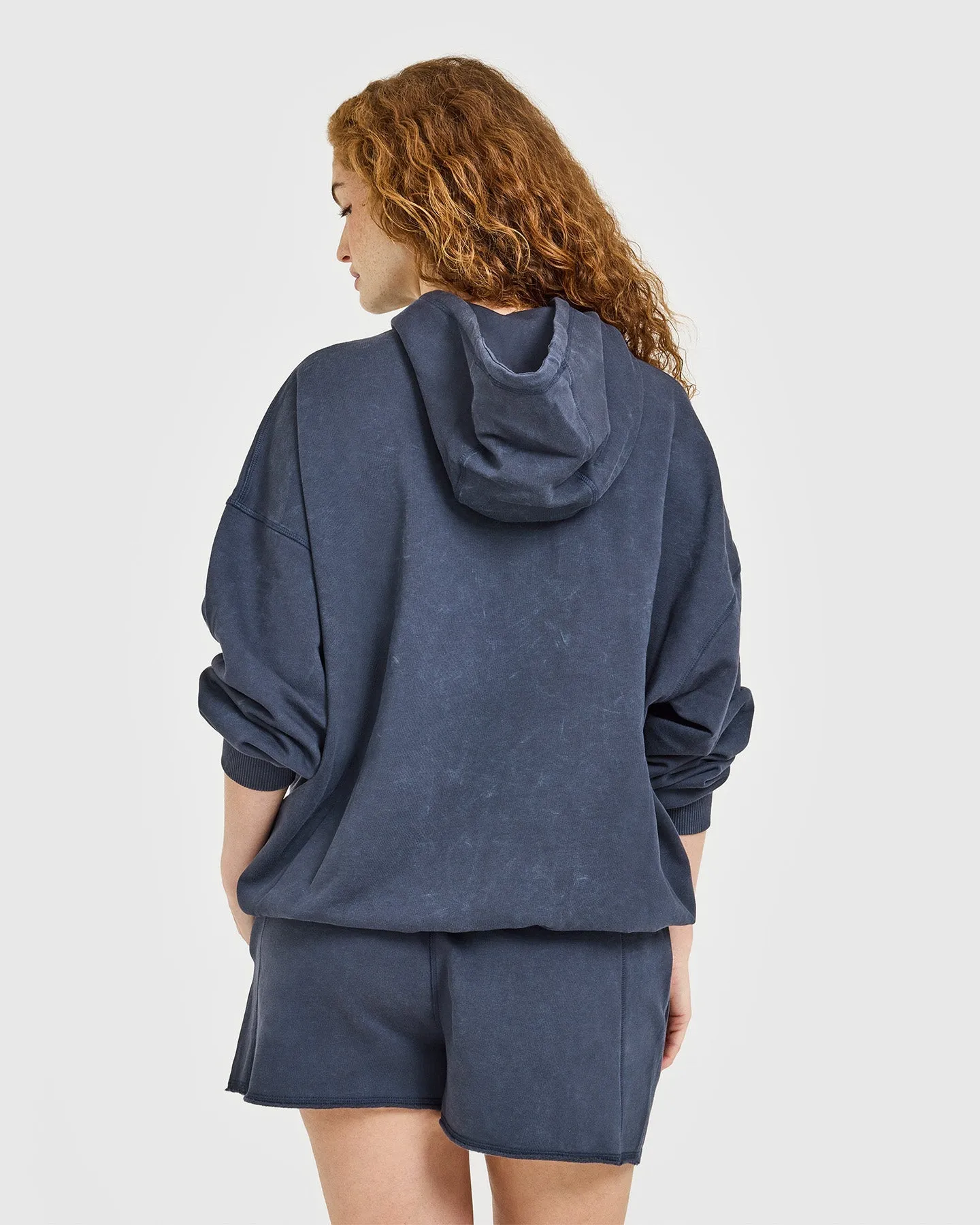 Raw Lounge Oversized Hoodie | Washed True Blue sold by Oner Active product image thumbnail 2