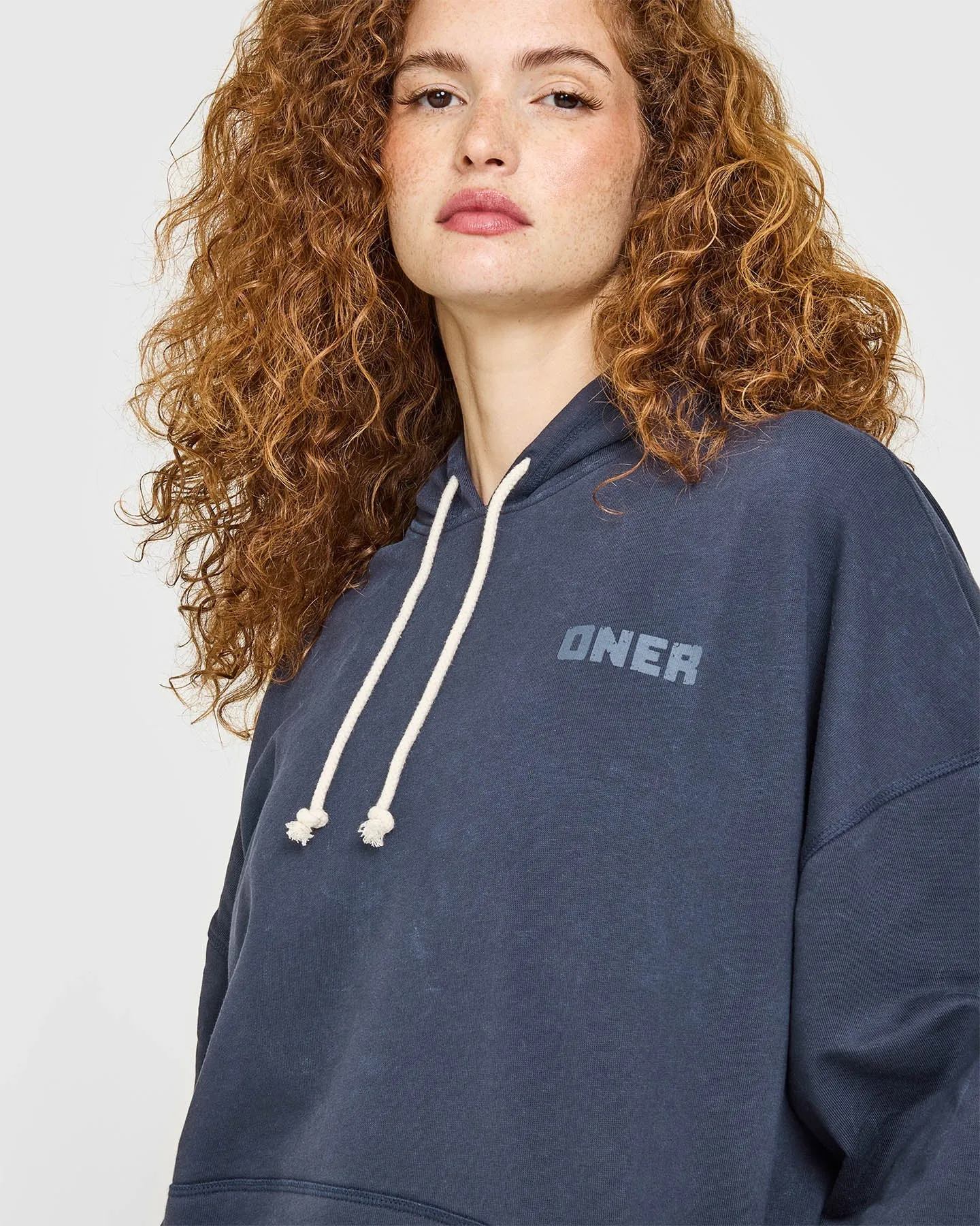 Raw Lounge Oversized Hoodie | Washed True Blue sold by Oner Active product image thumbnail 5