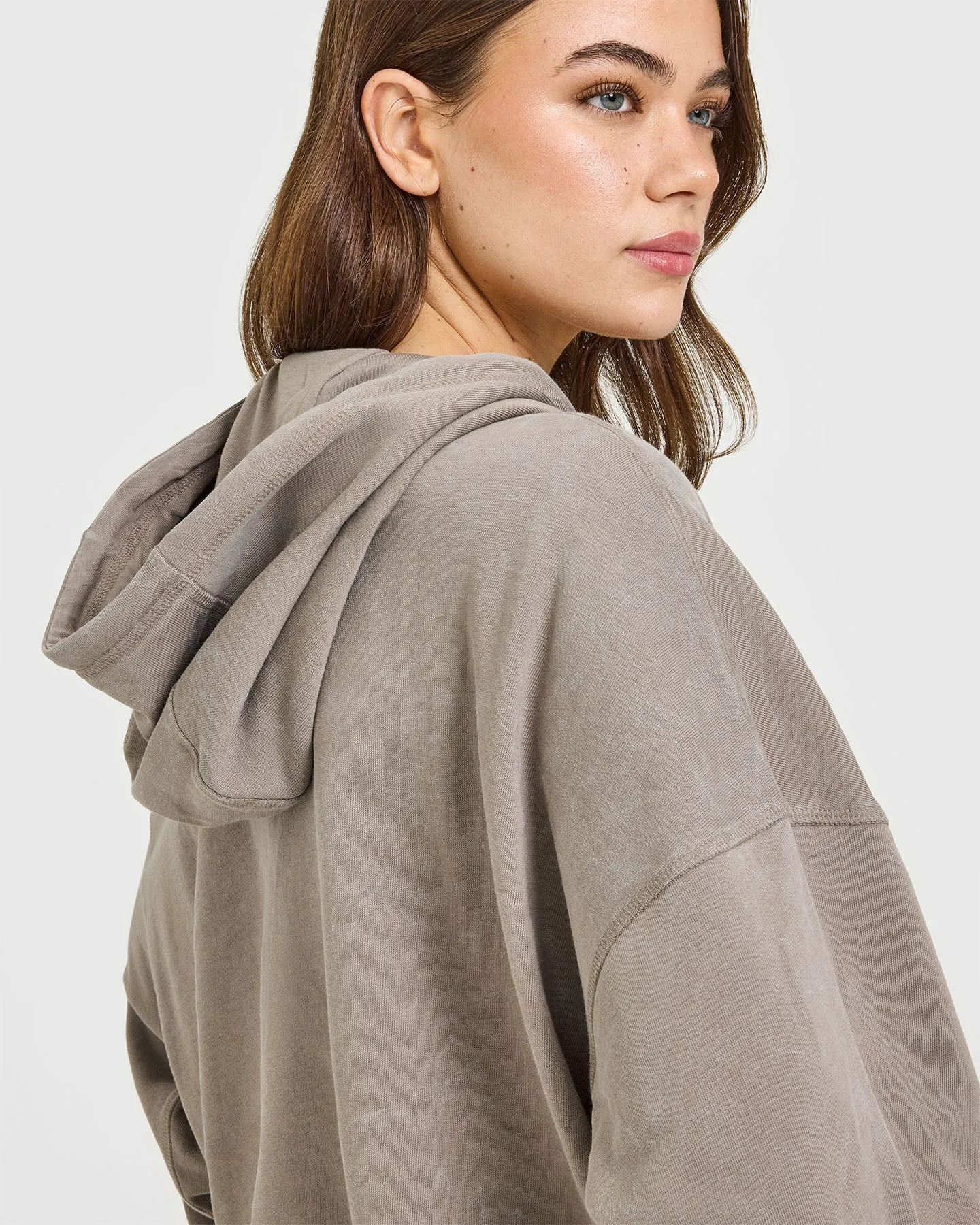 Raw Lounge Oversized Hoodie | Washed Minky sold by Oner Active product image thumbnail 4