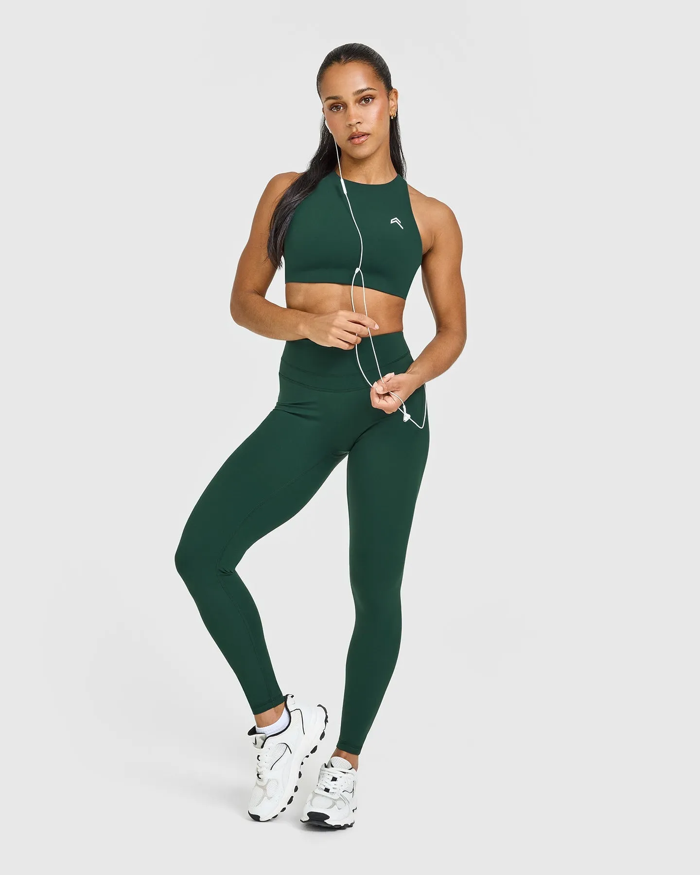 Unified High Waisted Leggings | Racing Green sold by Oner Active product image thumbnail 3