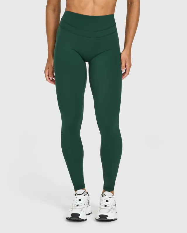 Unified High Waisted Leggings | Racing Green sold by Oner Active