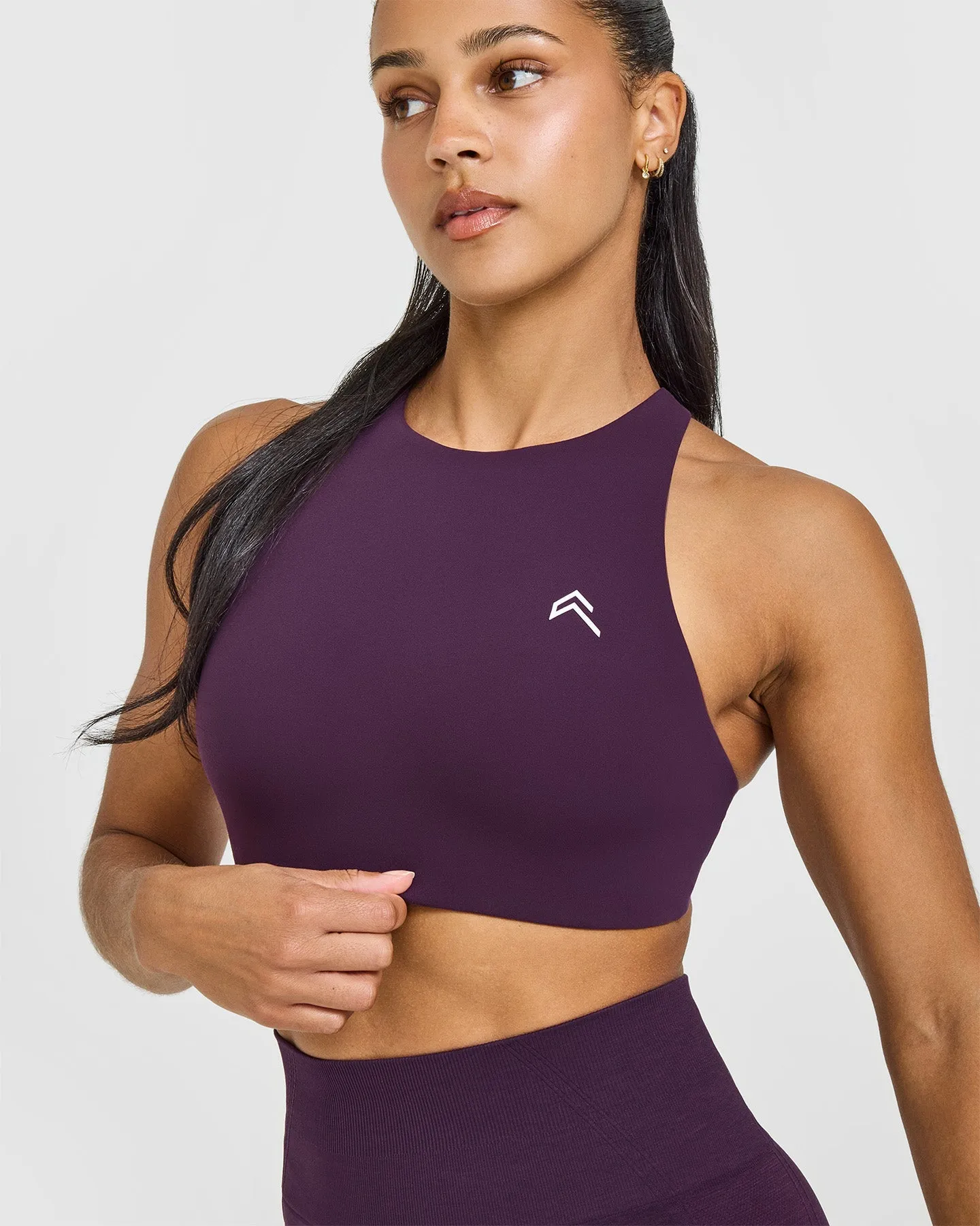 EasyLift™ High Neck Sports Bra | Blackberry Purple sold by Oner Active product image thumbnail 5