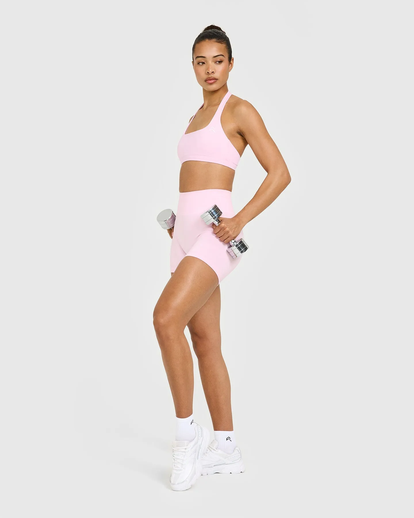EasyLift™ Halter Bralette | Chalk Pink sold by Oner Active product image thumbnail 3