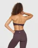 Unified Micro Bandeau Bralette | Dark Umber Brown sold by Oner Active