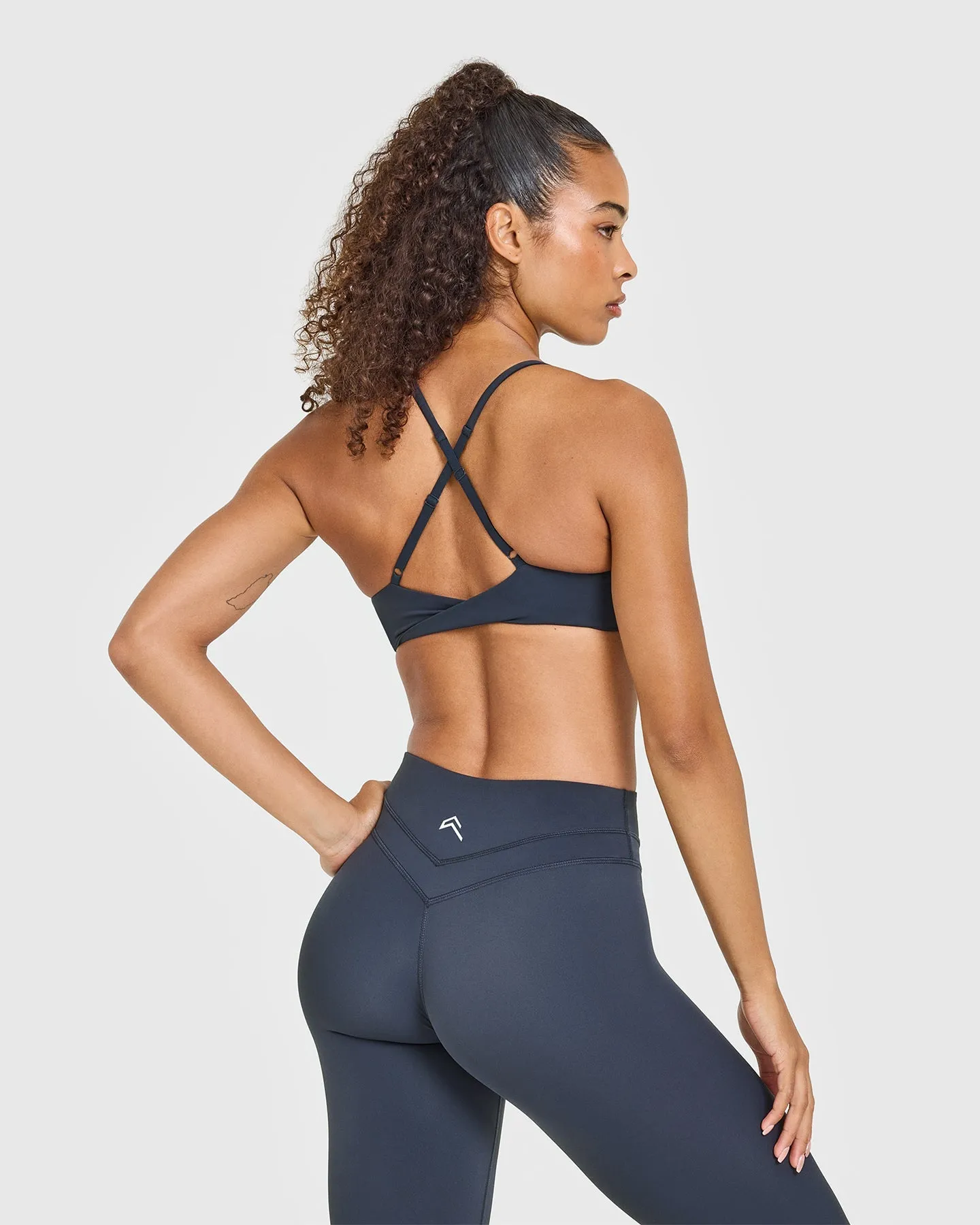 Unified Micro Bralette White Logo | True Blue sold by Oner Active product image thumbnail 2