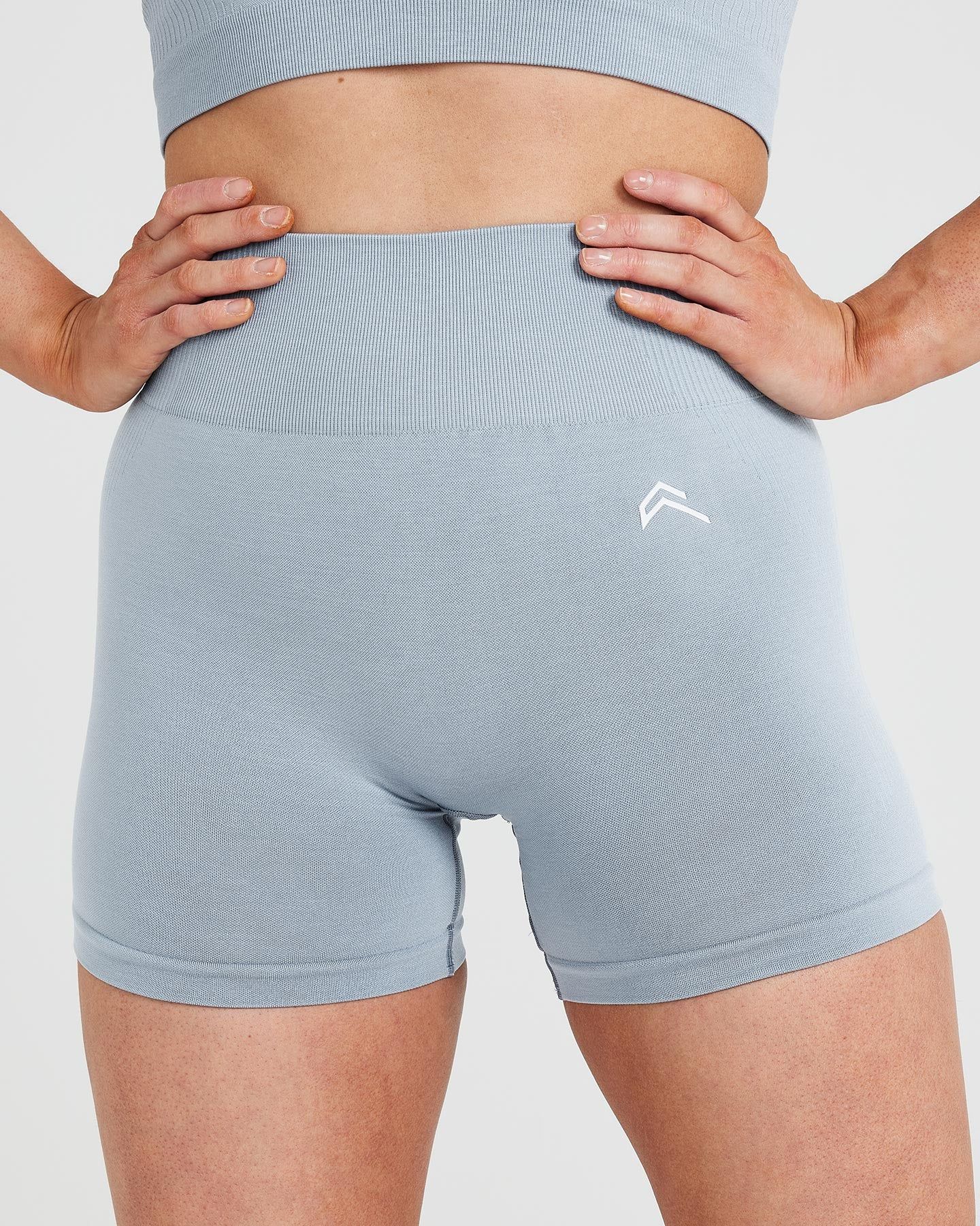 Classic Seamless 2.0 Shorts | Smoke Grey Marl sold by Oner Active product image thumbnail 4