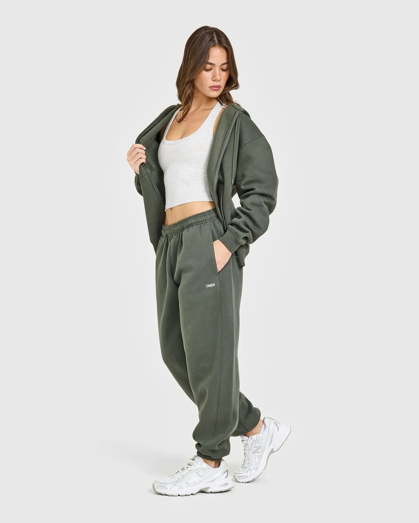 Foundations Joggers | Dark Khaki sold by Oner Active product image thumbnail 3