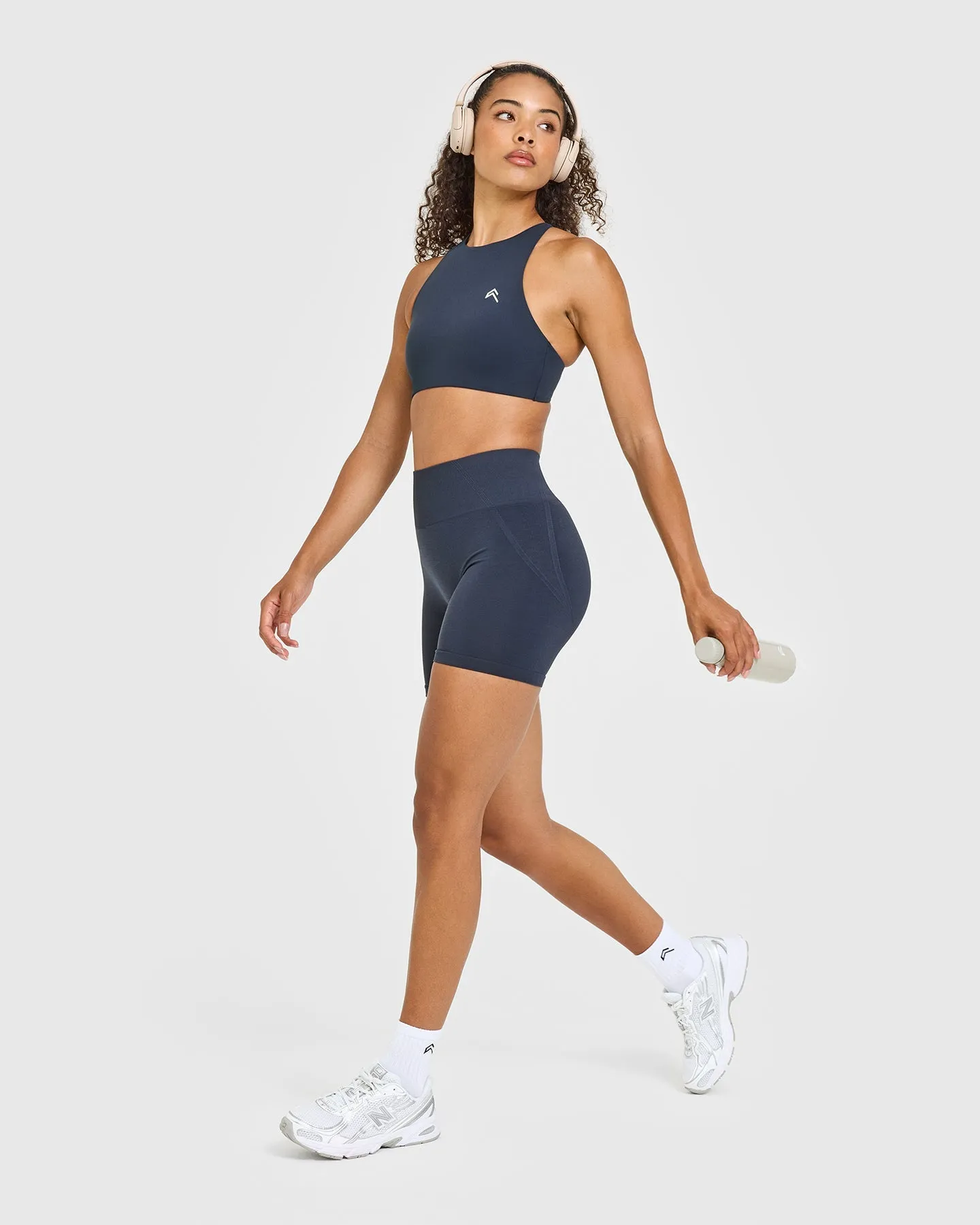 EasyLift™ High Neck Sports Bra | True Blue sold by Oner Active product image thumbnail 2