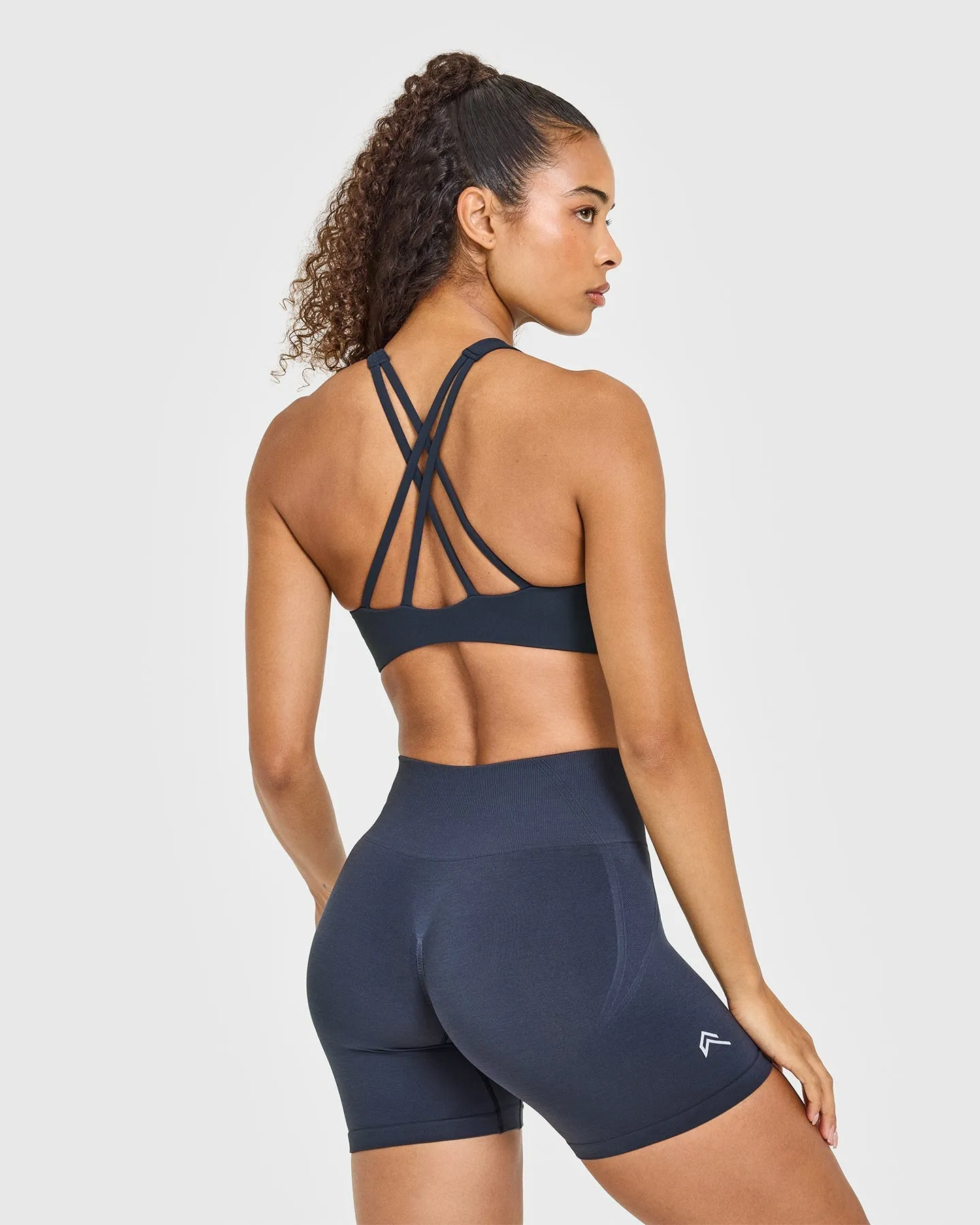 EasyLift™ High Neck Sports Bra | True Blue sold by Oner Active product image thumbnail 4