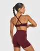 EasyLift™ Cross Back Sports Bra | Rosewood sold by Oner Active