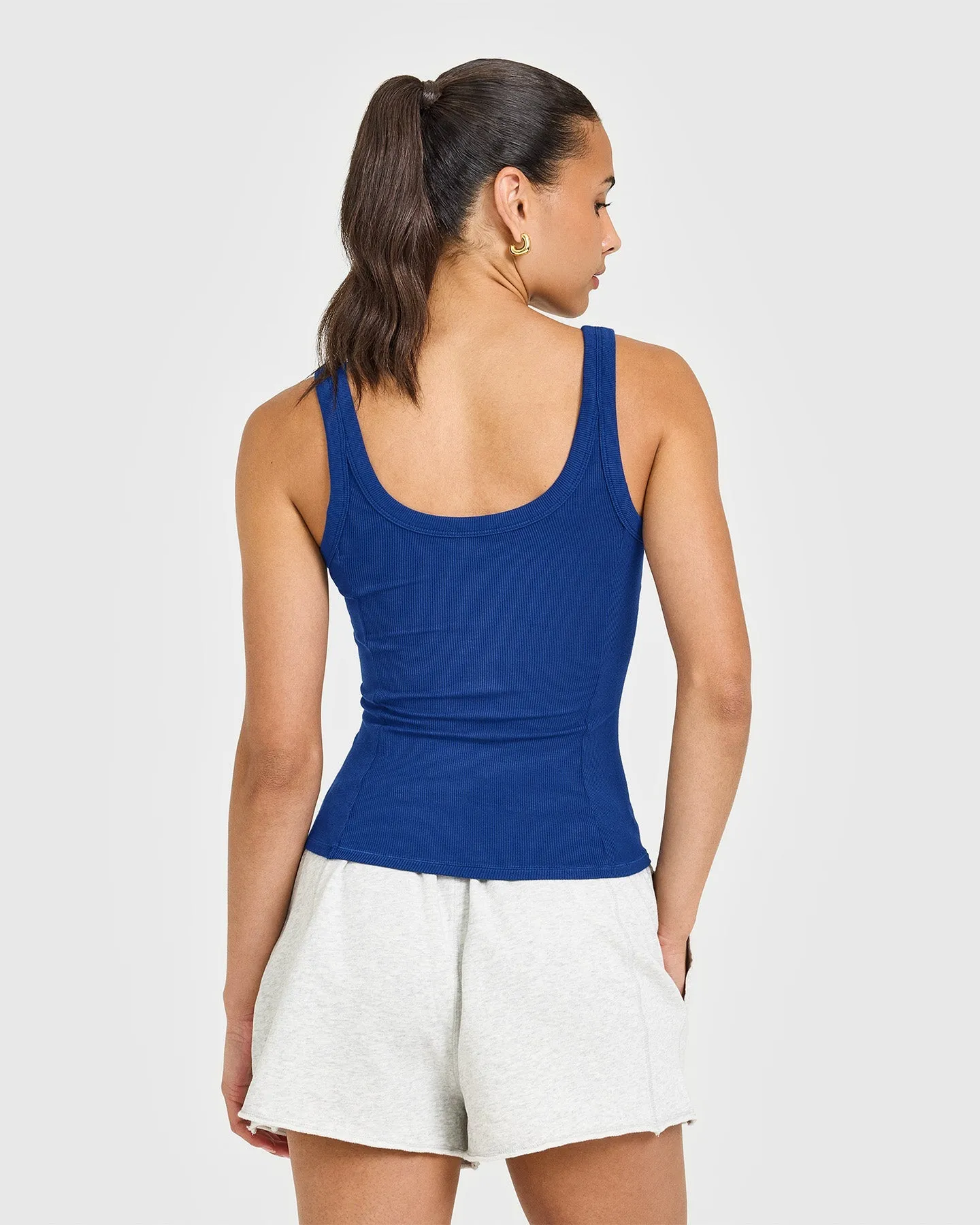 Mellow™ Rib Scoop Neck Vest | Vintage Navy sold by Oner Active product image thumbnail 2